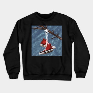 Abandoned Lost Shoes Crewneck Sweatshirt